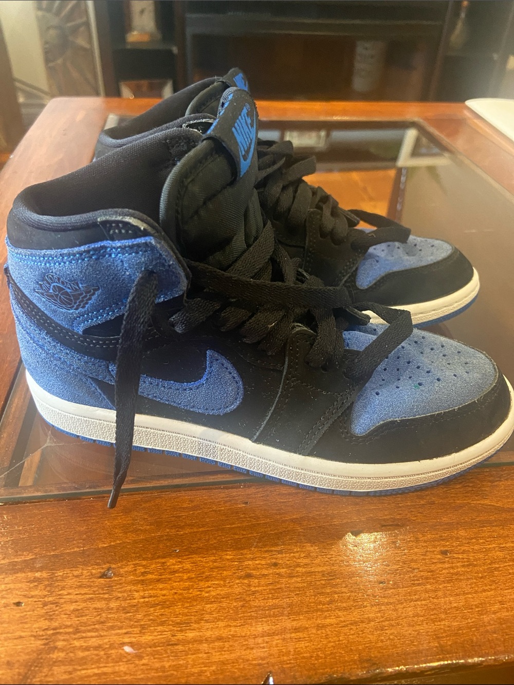 Air Jordan 1 Royal Reimagined Kids Shoes